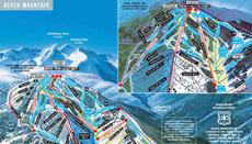 Aspen Piste Map / Trail Map