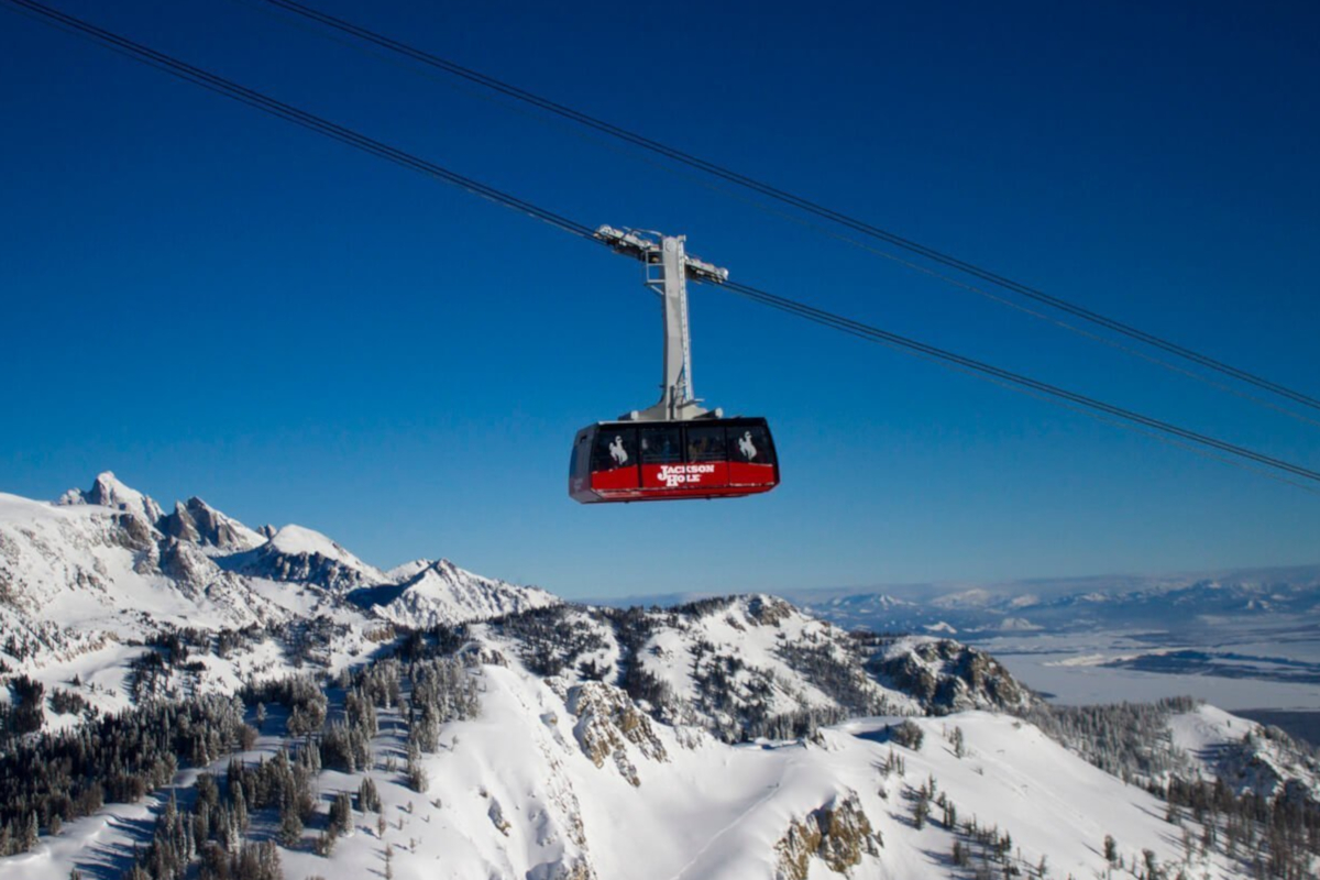 Jackson Hole; one of the best ski resorts in the USA