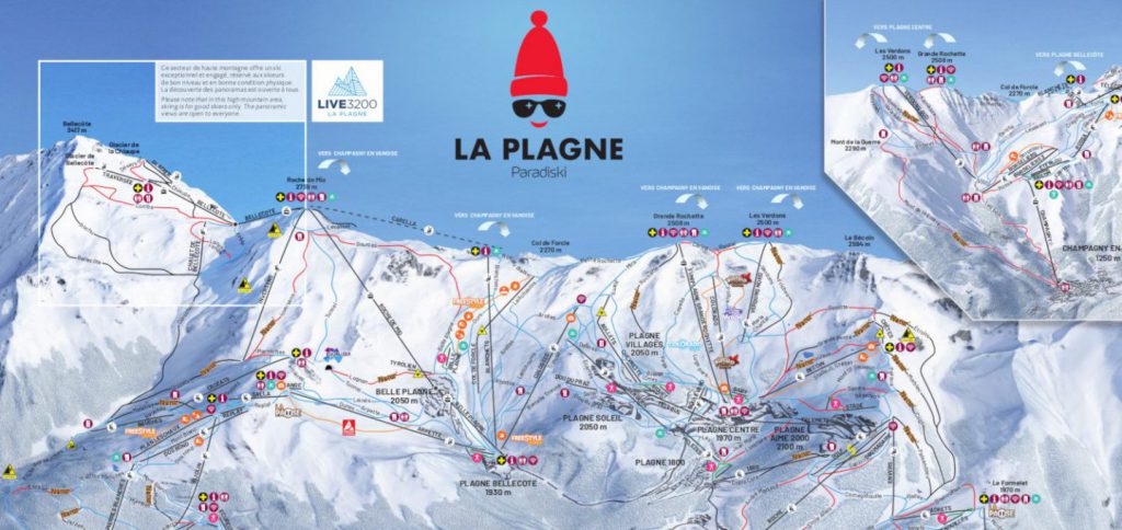 Laura Beckwith in La Plagne. Ski Resorts are THE place to shoot video.