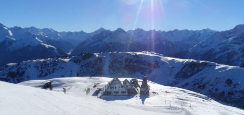 European Alps Panorama from Austria