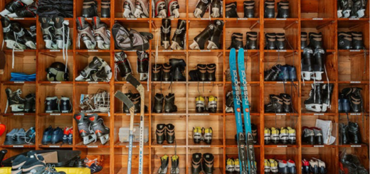 Inside boot room andorra, Interski